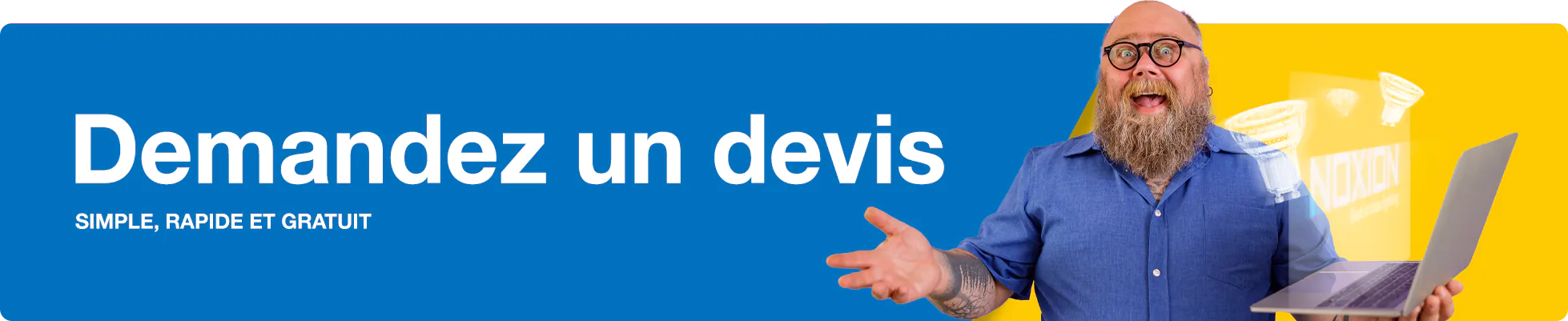 demande devis d'éclairage